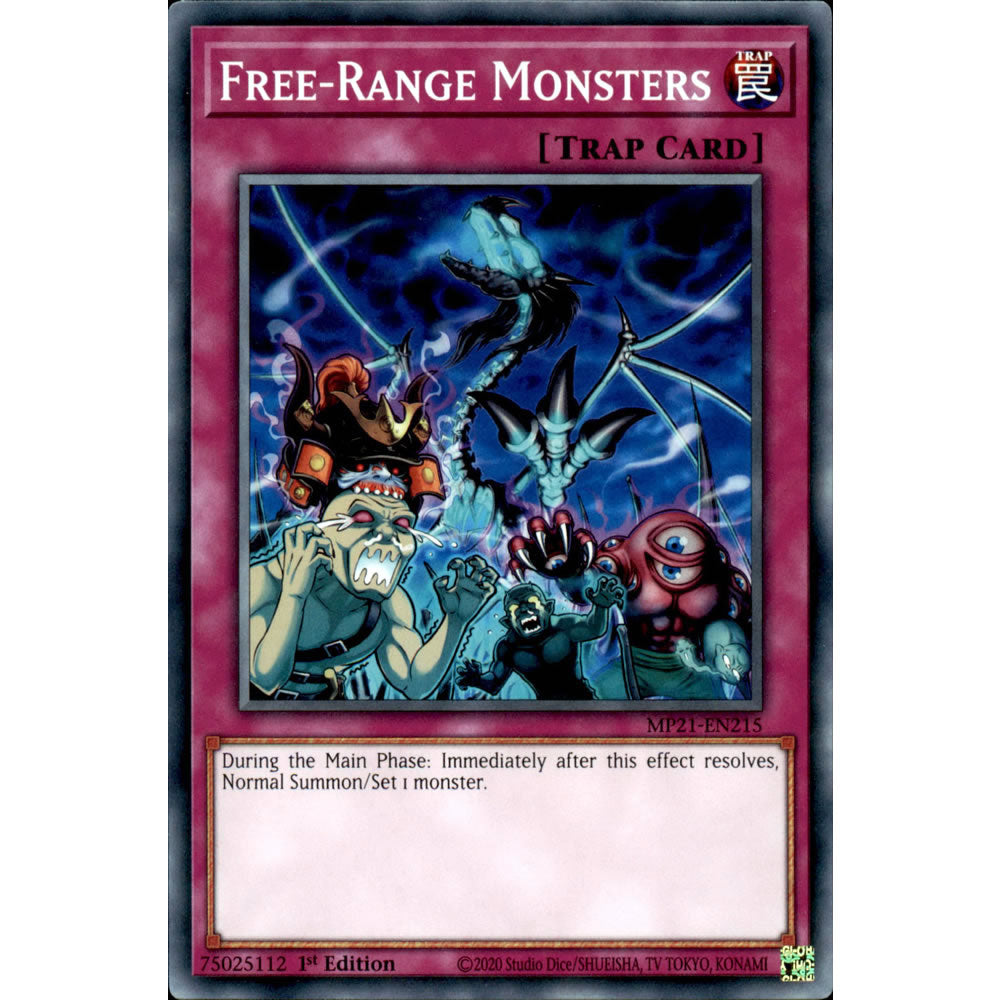 Free-Range Monsters MP21-EN215 Yu-Gi-Oh! Card from the Mega Tin 2021 Mega Pack Set