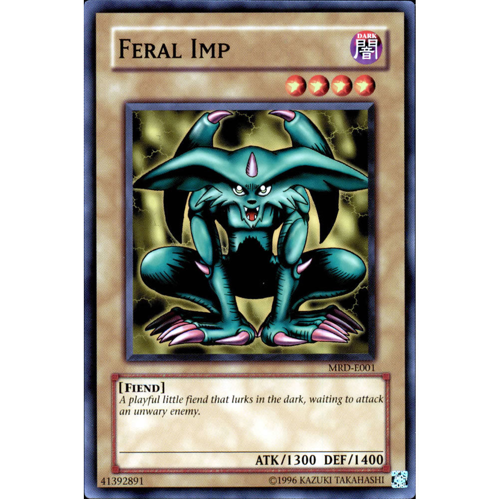 Feral Imp MRD-001 Yu-Gi-Oh! Card from the Metal Raiders Set