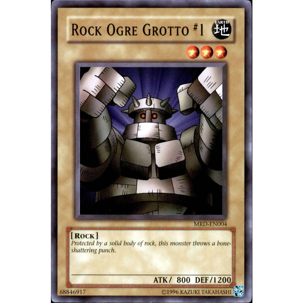 Rock Ogre Grotto #1 MRD-004 Yu-Gi-Oh! Card from the Metal Raiders Set