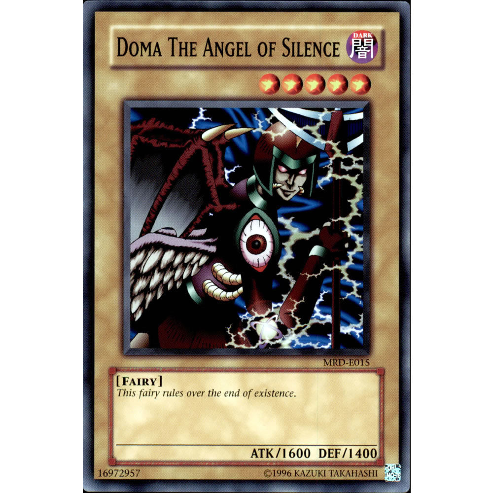 Doma the Angel of Silence MRD-015 Yu-Gi-Oh! Card from the Metal Raiders Set