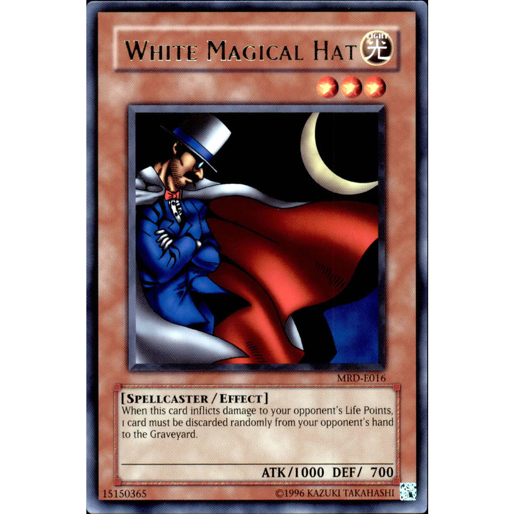 White Magical Hat MRD-016 Yu-Gi-Oh! Card from the Metal Raiders Set