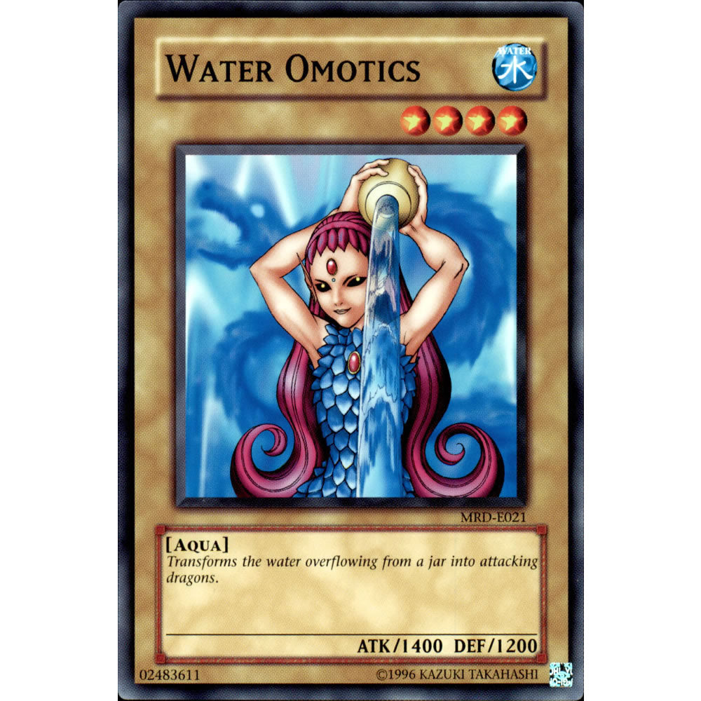 Water Omotics MRD-021 Yu-Gi-Oh! Card from the Metal Raiders Set