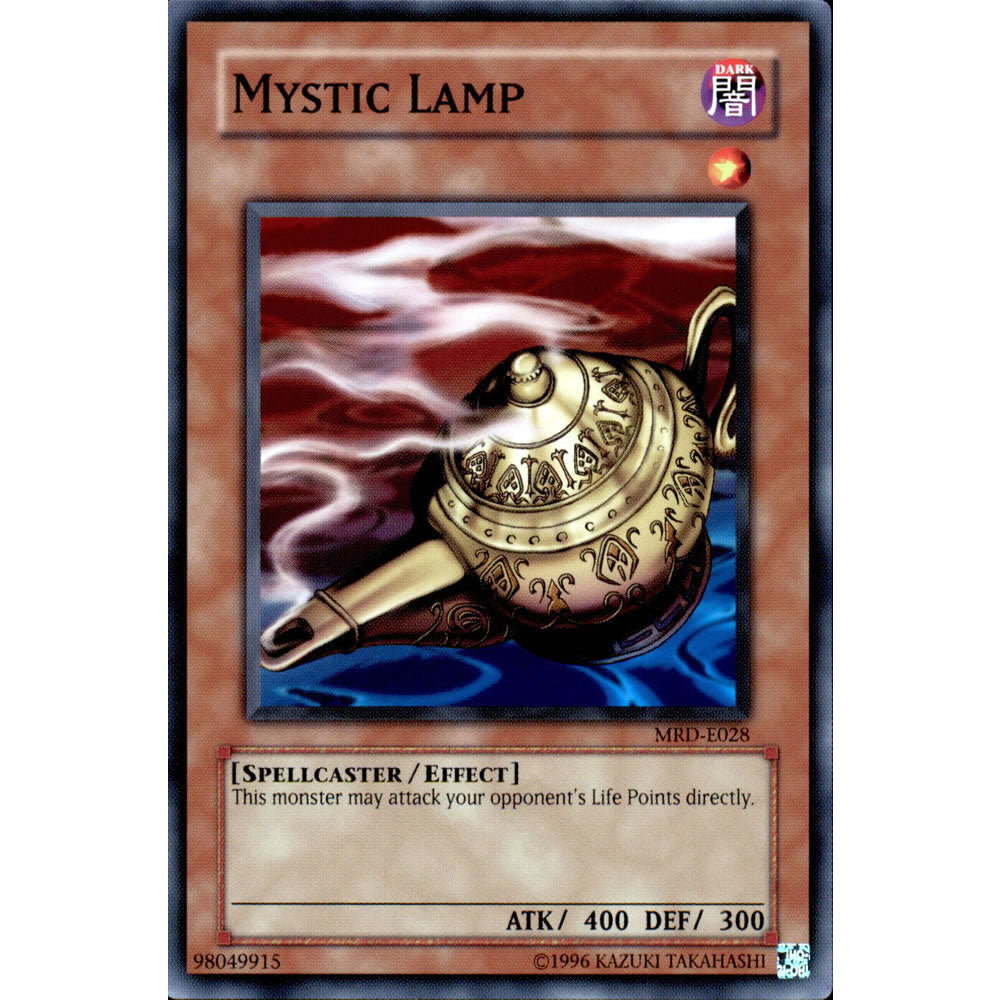 Mystic Lamp MRD-028 Yu-Gi-Oh! Card from the Metal Raiders Set