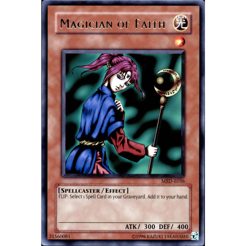 Magician of Faith MRD-036 Yu-Gi-Oh! Card from the Metal Raiders Set