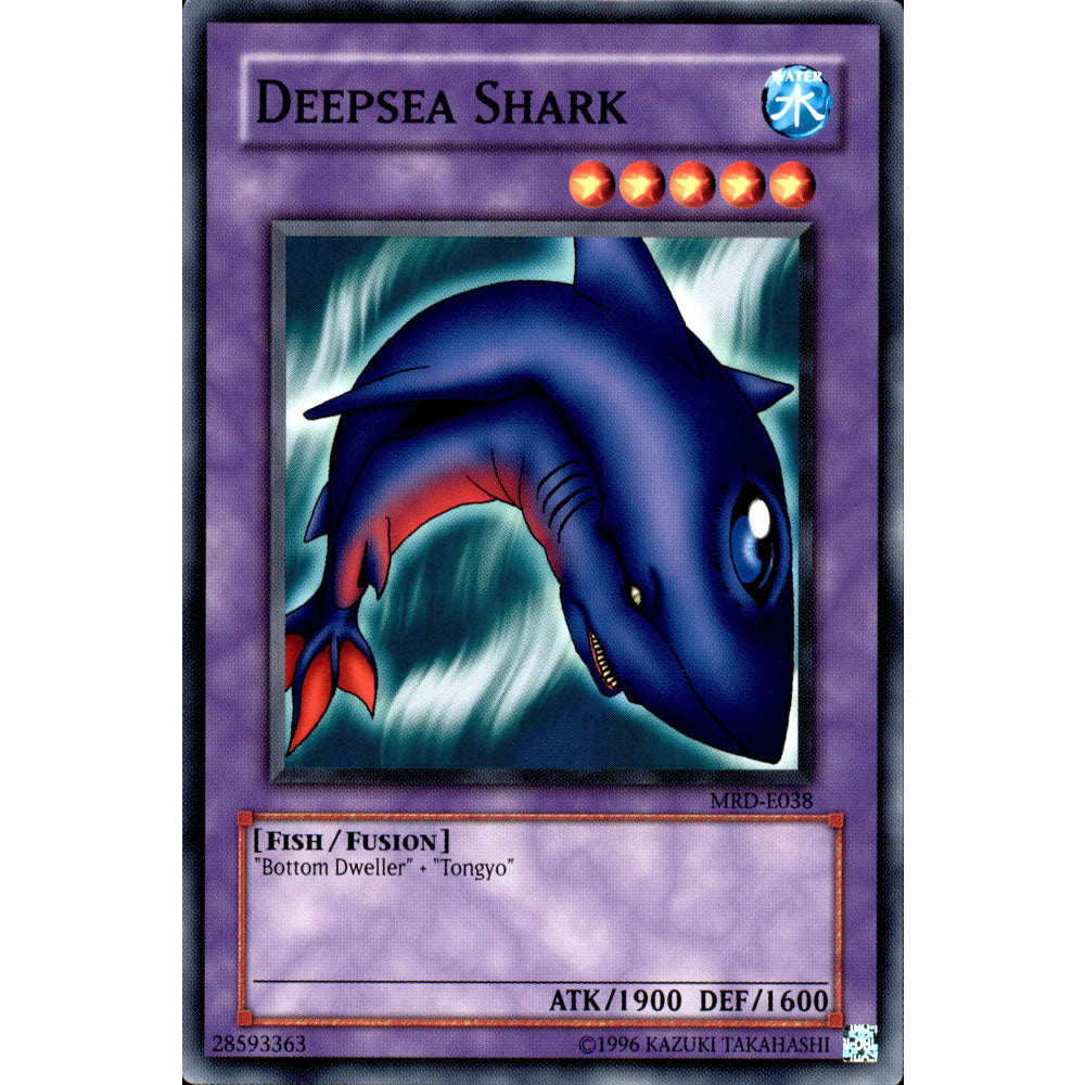 Deapsea Shark MRD-038 Yu-Gi-Oh! Card from the Metal Raiders Set