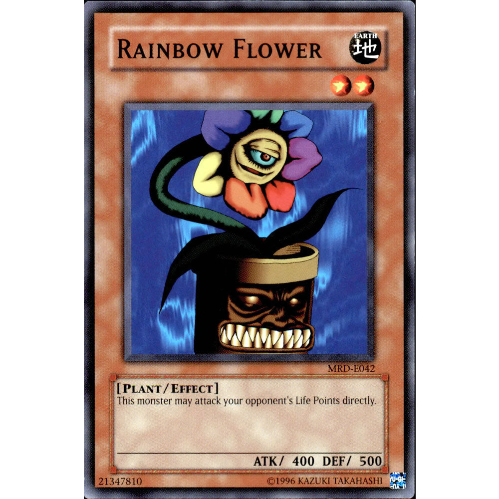 Rainbow Flower MRD-042 Yu-Gi-Oh! Card from the Metal Raiders Set