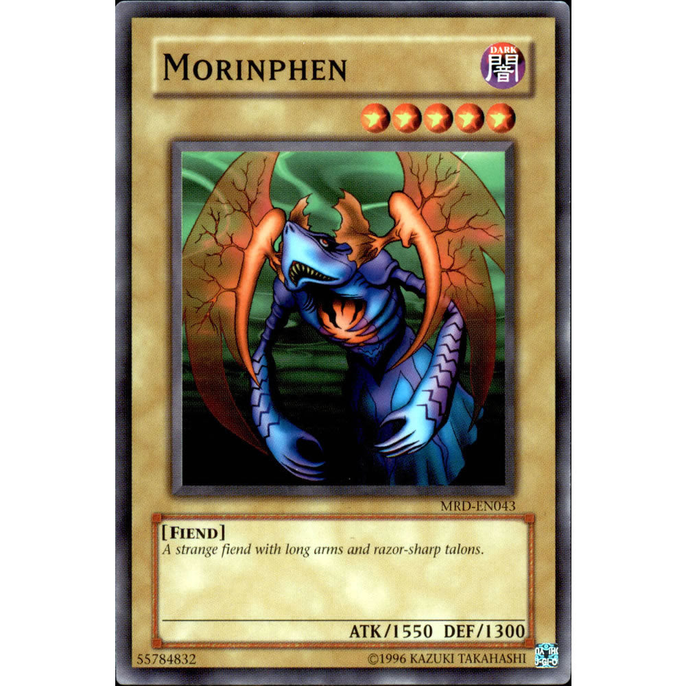 Morinphen MRD-043 Yu-Gi-Oh! Card from the Metal Raiders Set