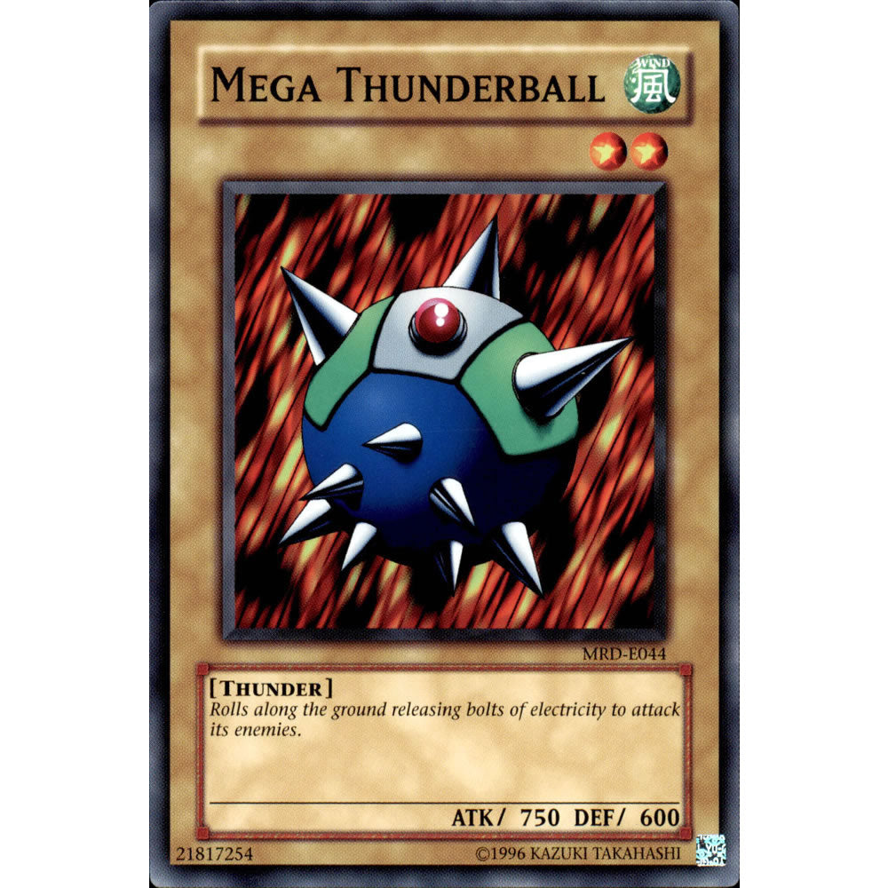 Mega Thunderball MRD-044 Yu-Gi-Oh! Card from the Metal Raiders Set
