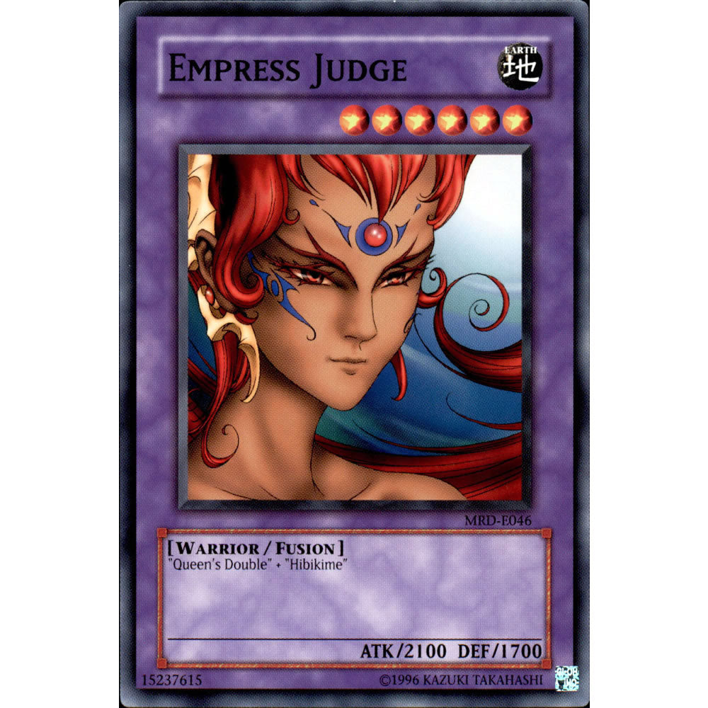 Empress Judge MRD-046 Yu-Gi-Oh! Card from the Metal Raiders Set