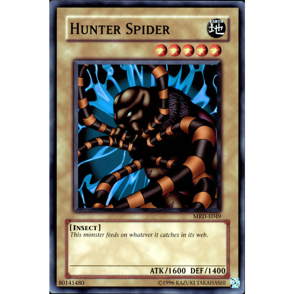 Hunter Spider MRD-049 Yu-Gi-Oh! Card from the Metal Raiders Set