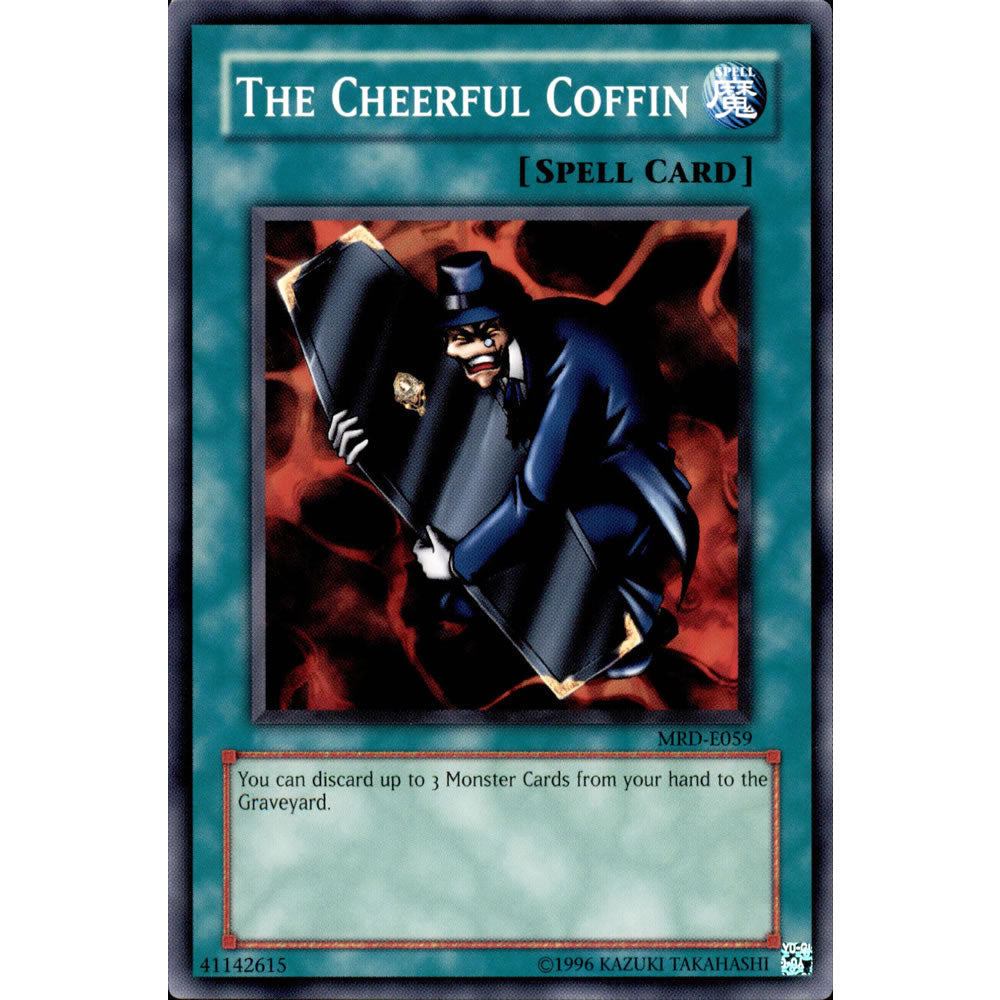 The Cheerful Coffin MRD-059 Yu-Gi-Oh! Card from the Metal Raiders Set