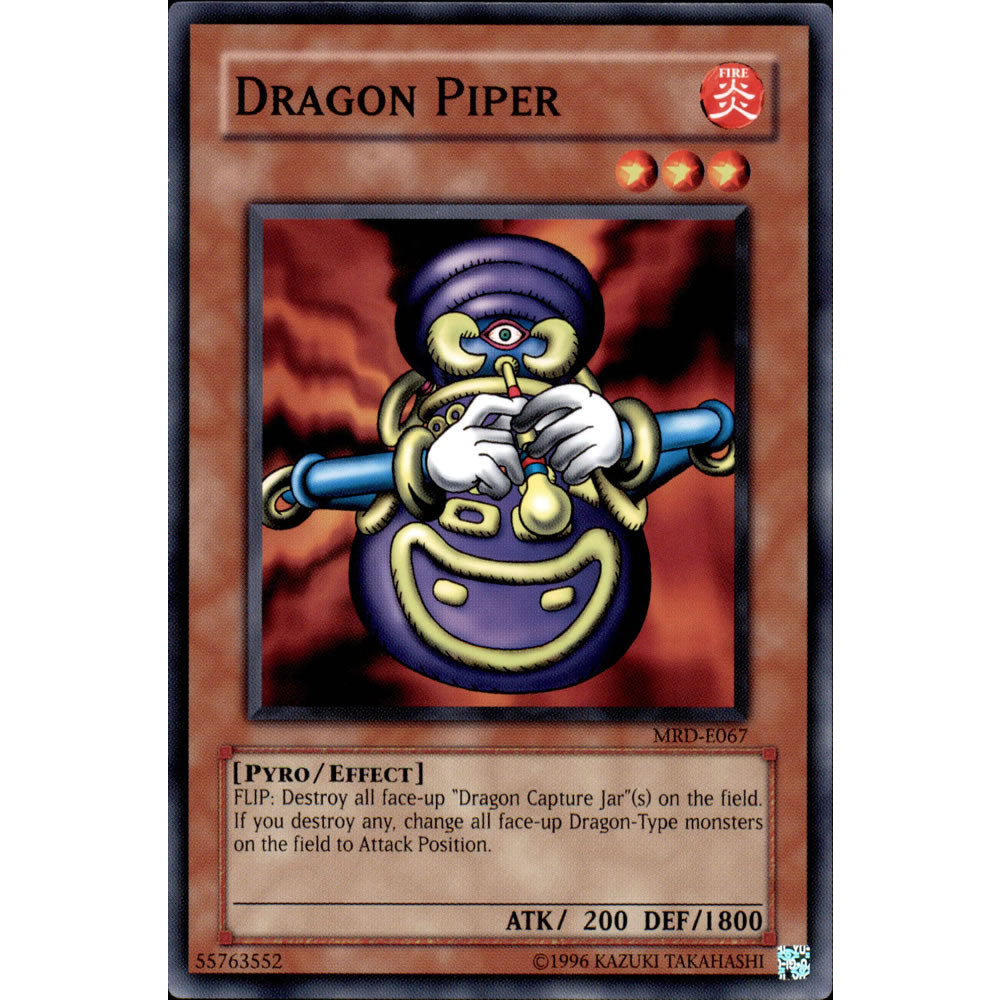 Dragon Piper MRD-067 Yu-Gi-Oh! Card from the Metal Raiders Set
