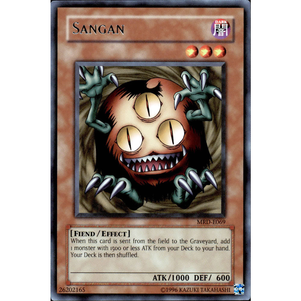 Sangan MRD-069 Yu-Gi-Oh! Card from the Metal Raiders Set