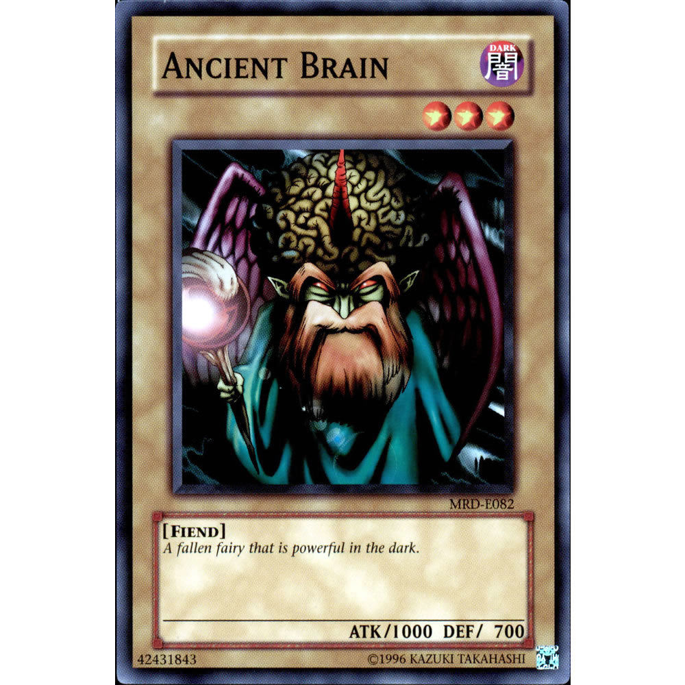 Ancient Brain MRD-082 Yu-Gi-Oh! Card from the Metal Raiders Set