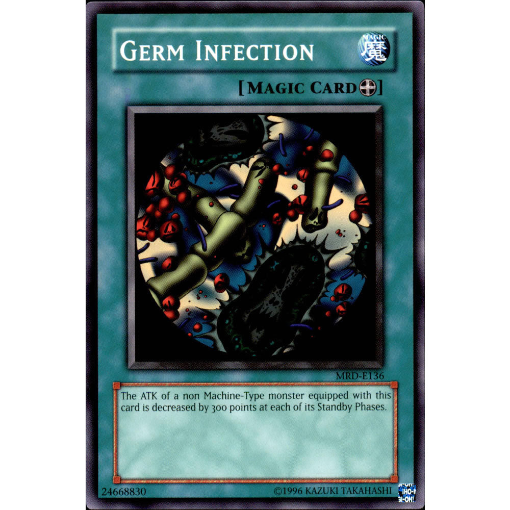 Germ Infection MRD-136 Yu-Gi-Oh! Card from the Metal Raiders Set