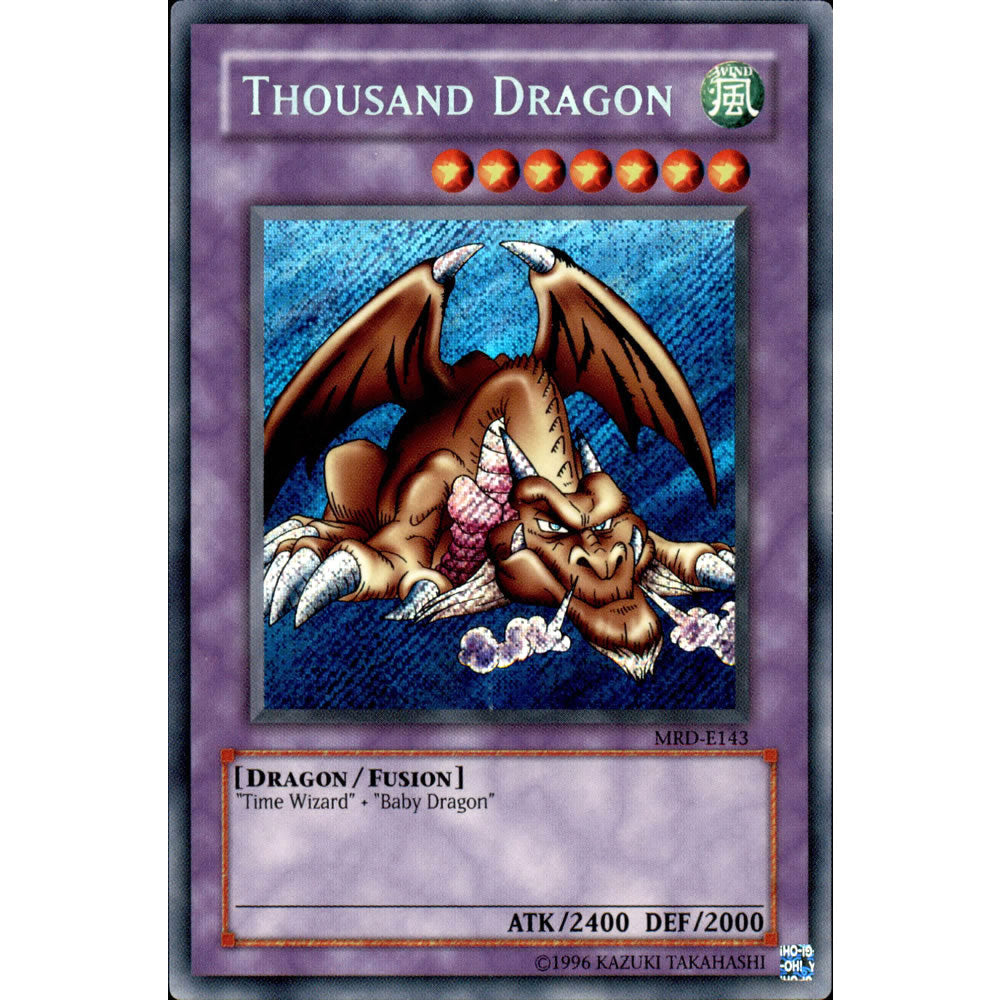 Thousand Dragon MRD-143 Yu-Gi-Oh! Card from the Metal Raiders Set