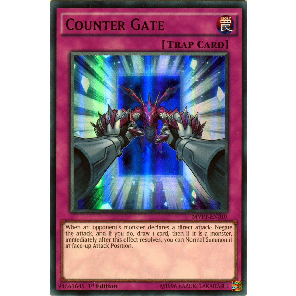 Counter Gate MVP1-EN010 Yu-Gi-Oh! Card from the The Dark Side of Dimensions Movie Pack Set