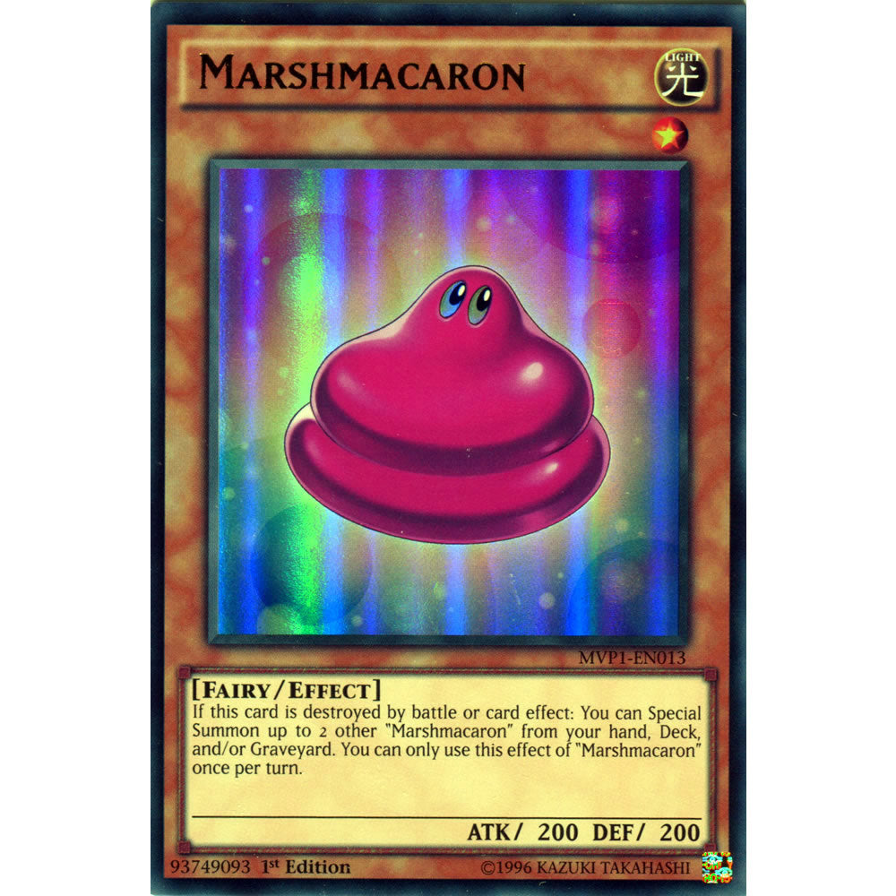 Marshmacaron MVP1-EN013 Yu-Gi-Oh! Card from the The Dark Side of Dimensions Movie Pack Set