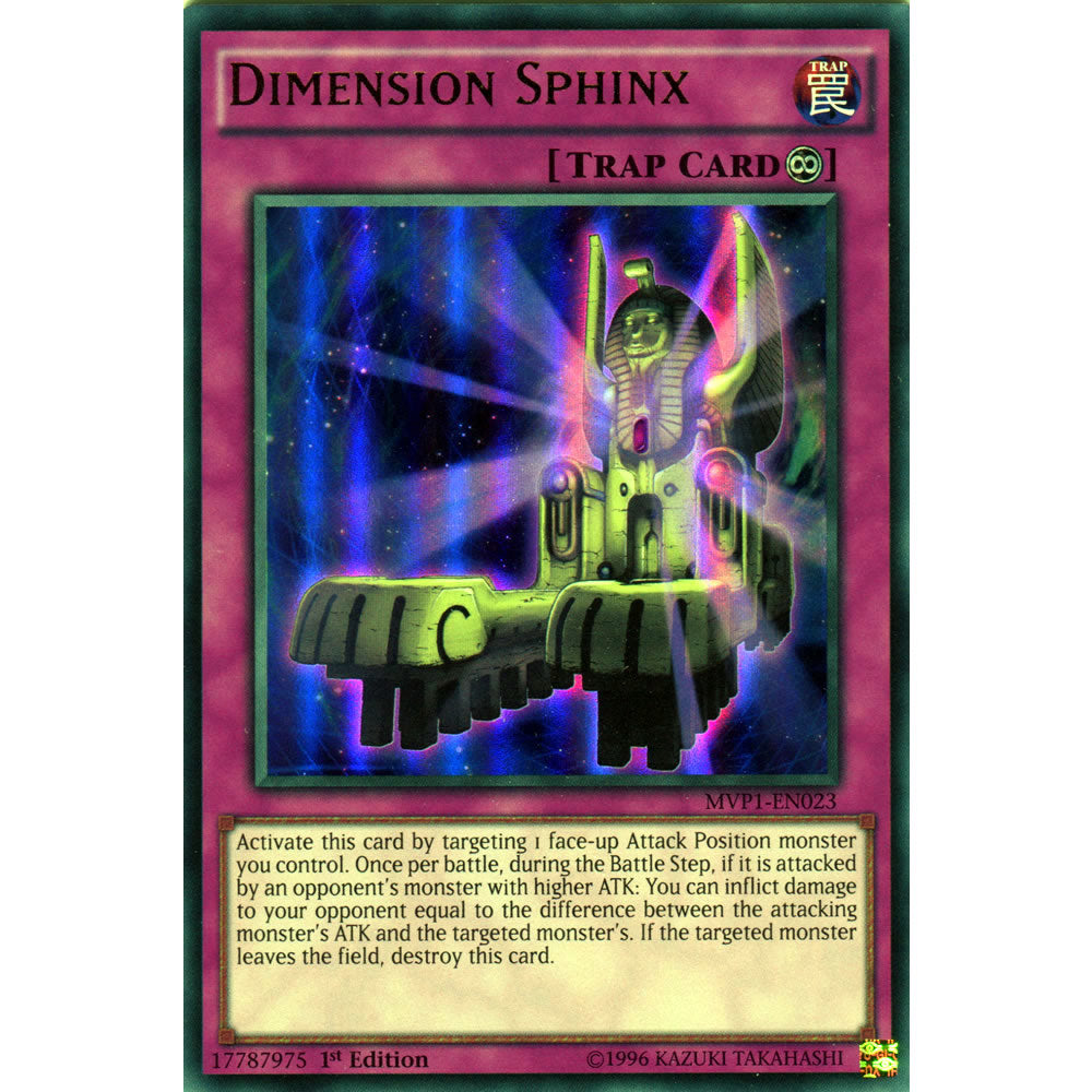 Dimension Sphinx MVP1-EN023 Yu-Gi-Oh! Card from the The Dark Side of Dimensions Movie Pack Set