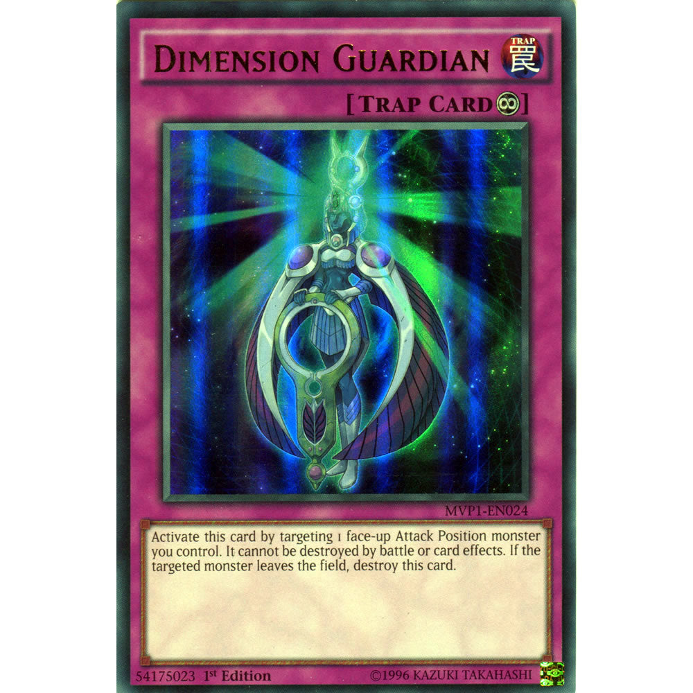 Dimension Guardian MVP1-EN024 Yu-Gi-Oh! Card from the The Dark Side of Dimensions Movie Pack Set