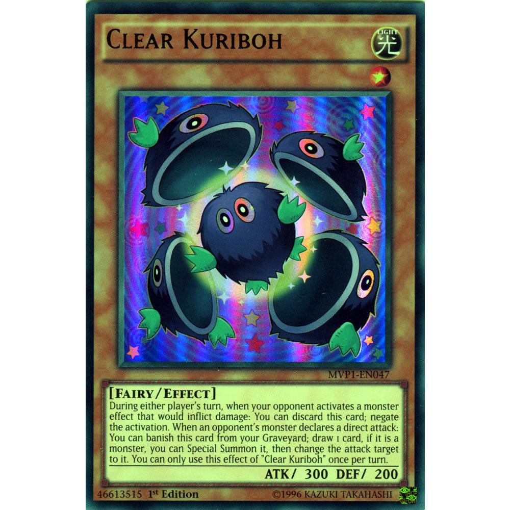 Clear Kuriboh MVP1-EN047 Yu-Gi-Oh! Card from the The Dark Side of Dimensions Movie Pack Set