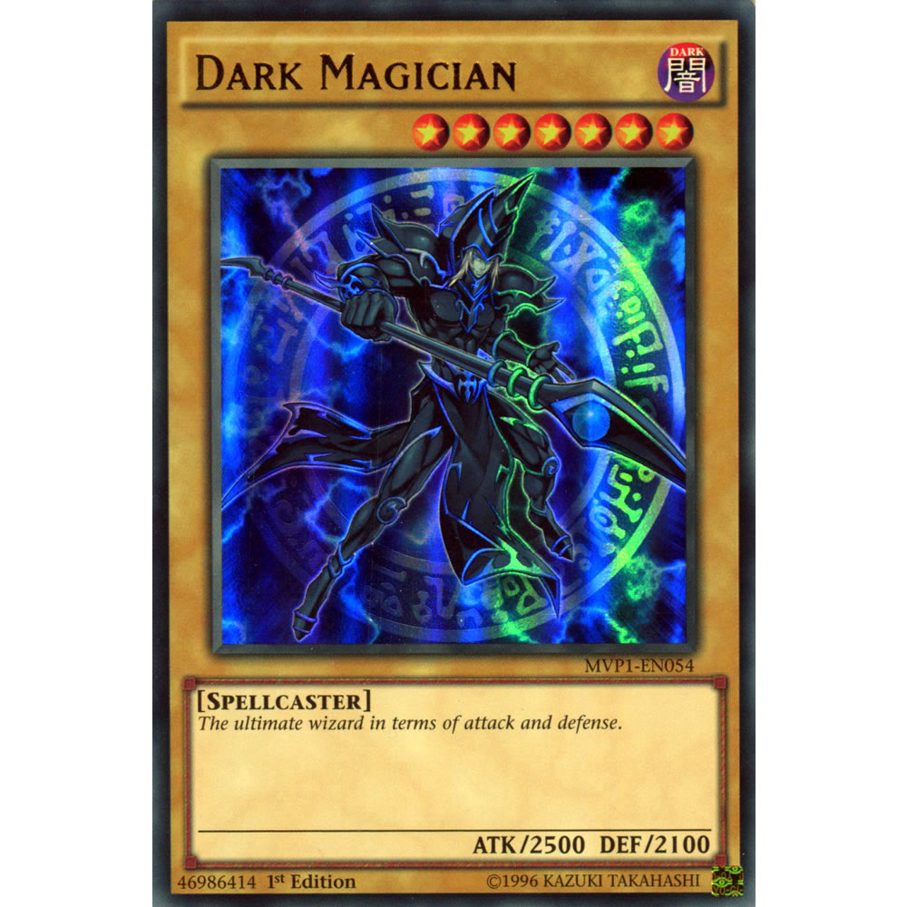 Dark Magician MVP1-EN054 Yu-Gi-Oh! Card from the The Dark Side of Dimensions Movie Pack Set