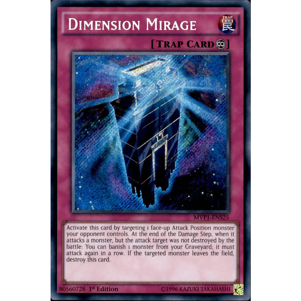 Dimension Mirage MVP1-ENS25 Yu-Gi-Oh! Card from the The Dark Side of Dimensions Movie Secret Edition Set