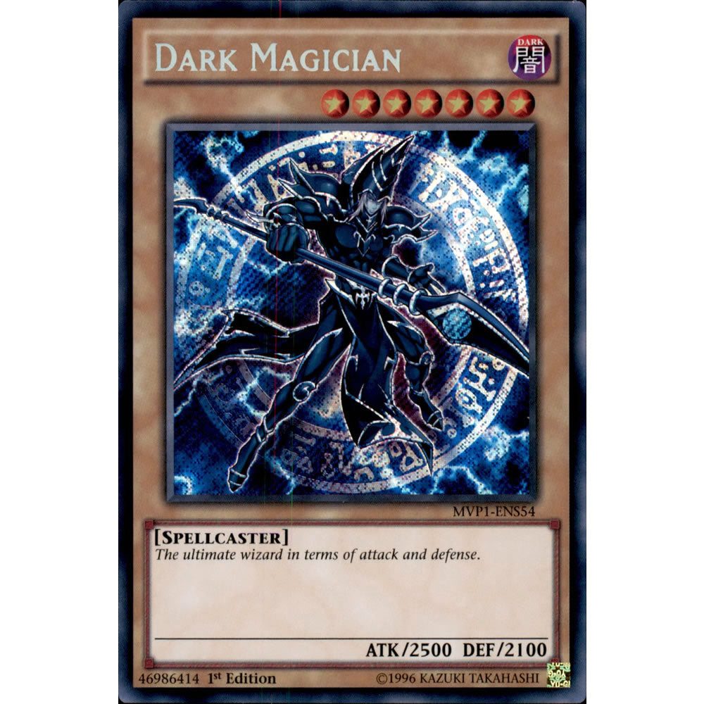 Dark Magician MVP1-ENS54 Yu-Gi-Oh! Card from the The Dark Side of Dimensions Movie Secret Edition Set