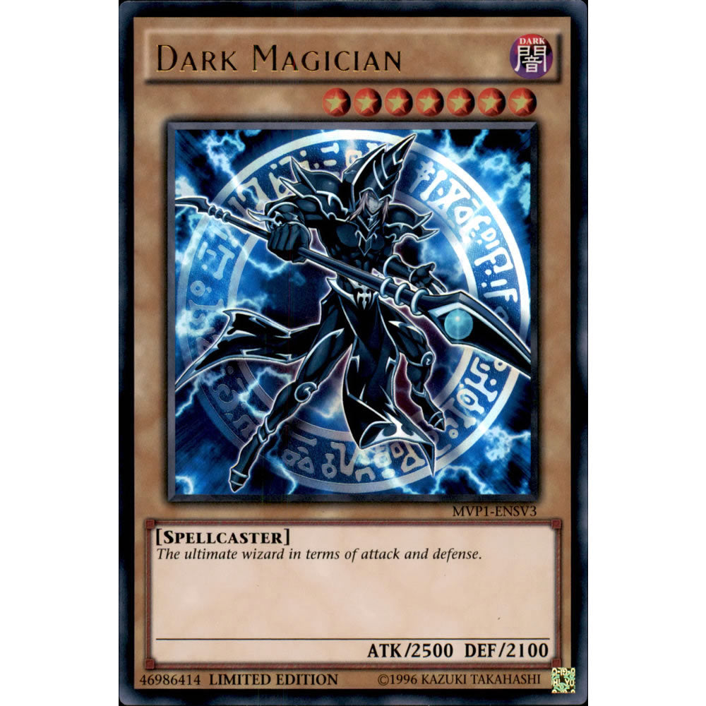 Dark Magician MVP1-ENSV3 Yu-Gi-Oh! Card from the The Dark Side of Dimensions Movie Secret Edition Set