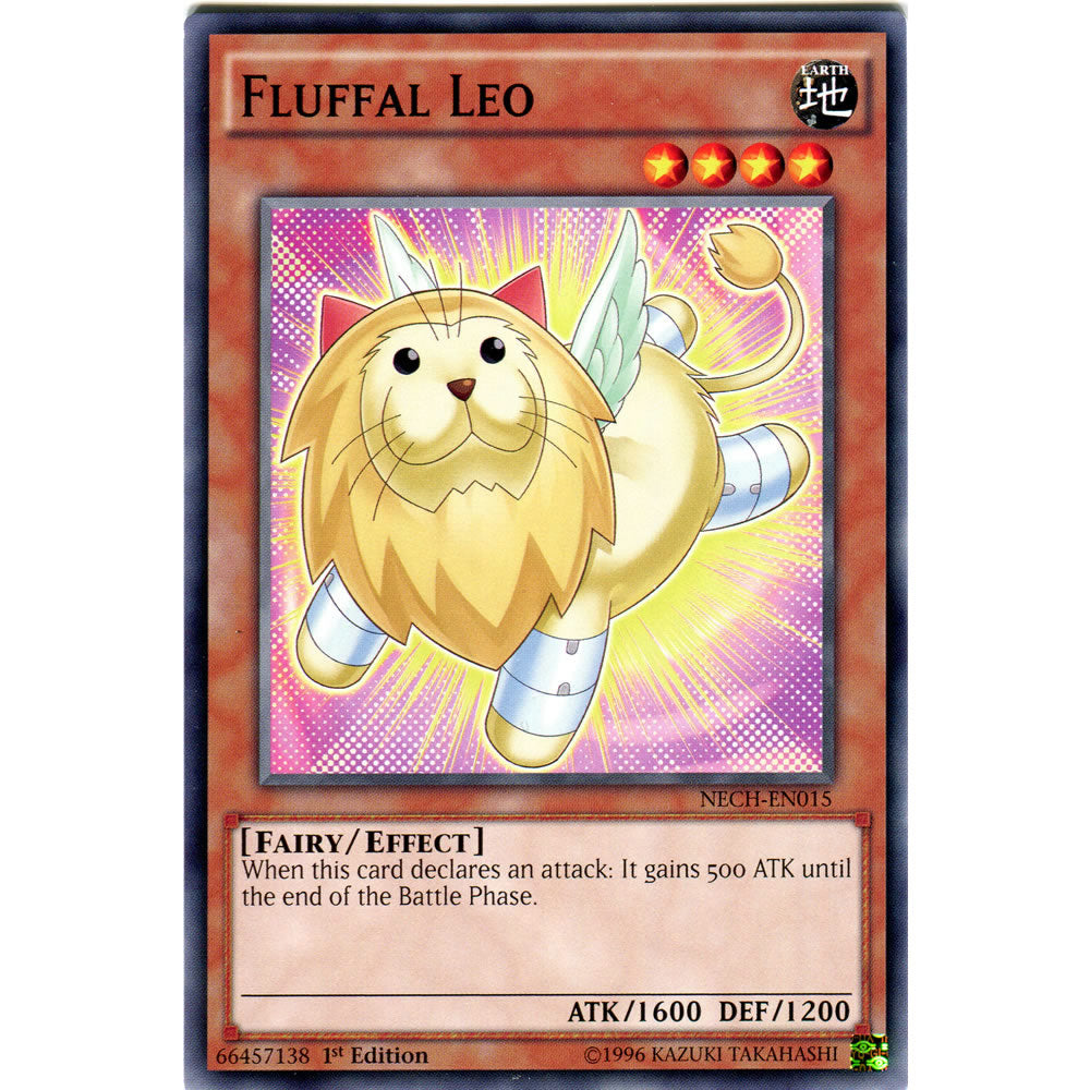 Fluffal Leo NECH-EN015 Yu-Gi-Oh! Card from the The New Challengers Set