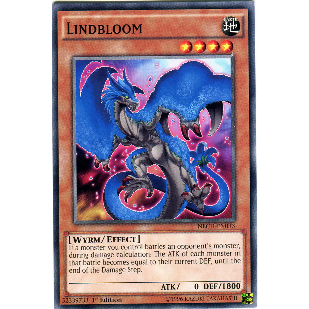 Lindbloom NECH-EN033 Yu-Gi-Oh! Card from the The New Challengers Set