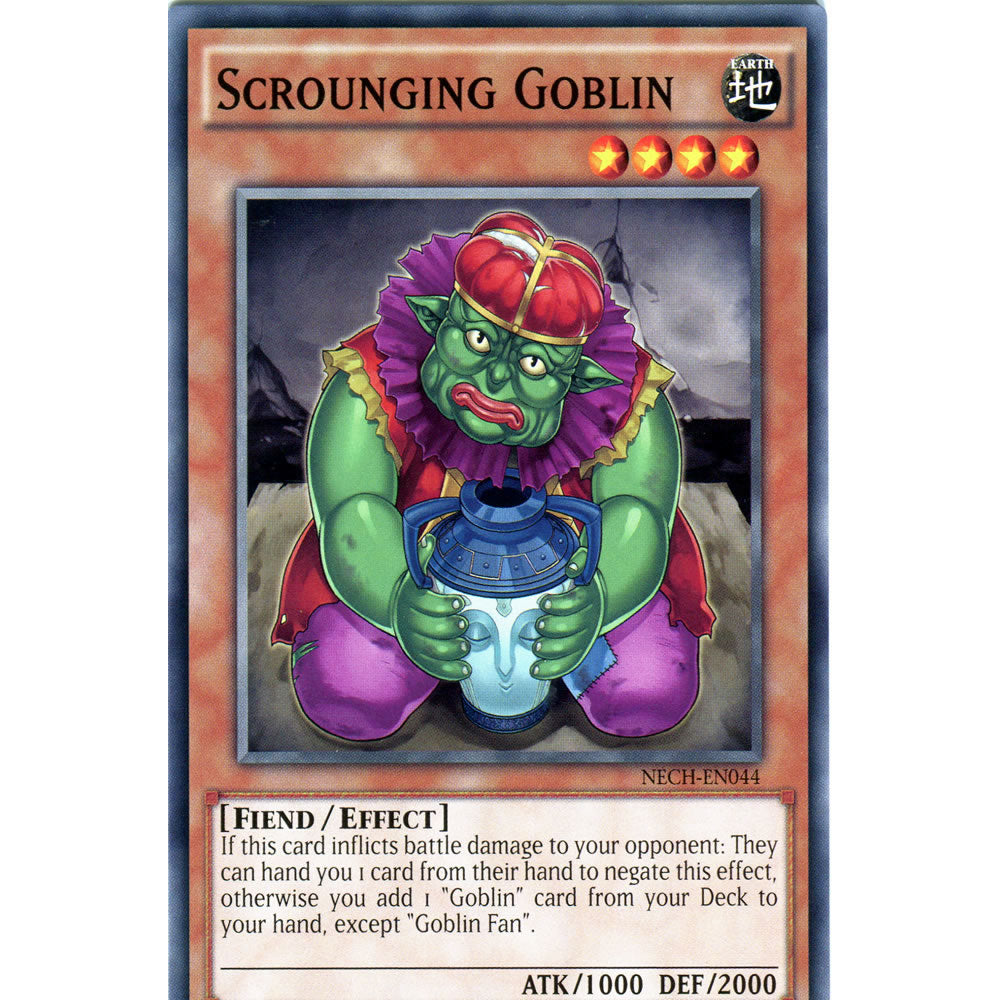 Scrounging Goblin NECH-EN044 Yu-Gi-Oh! Card from the The New Challengers Set