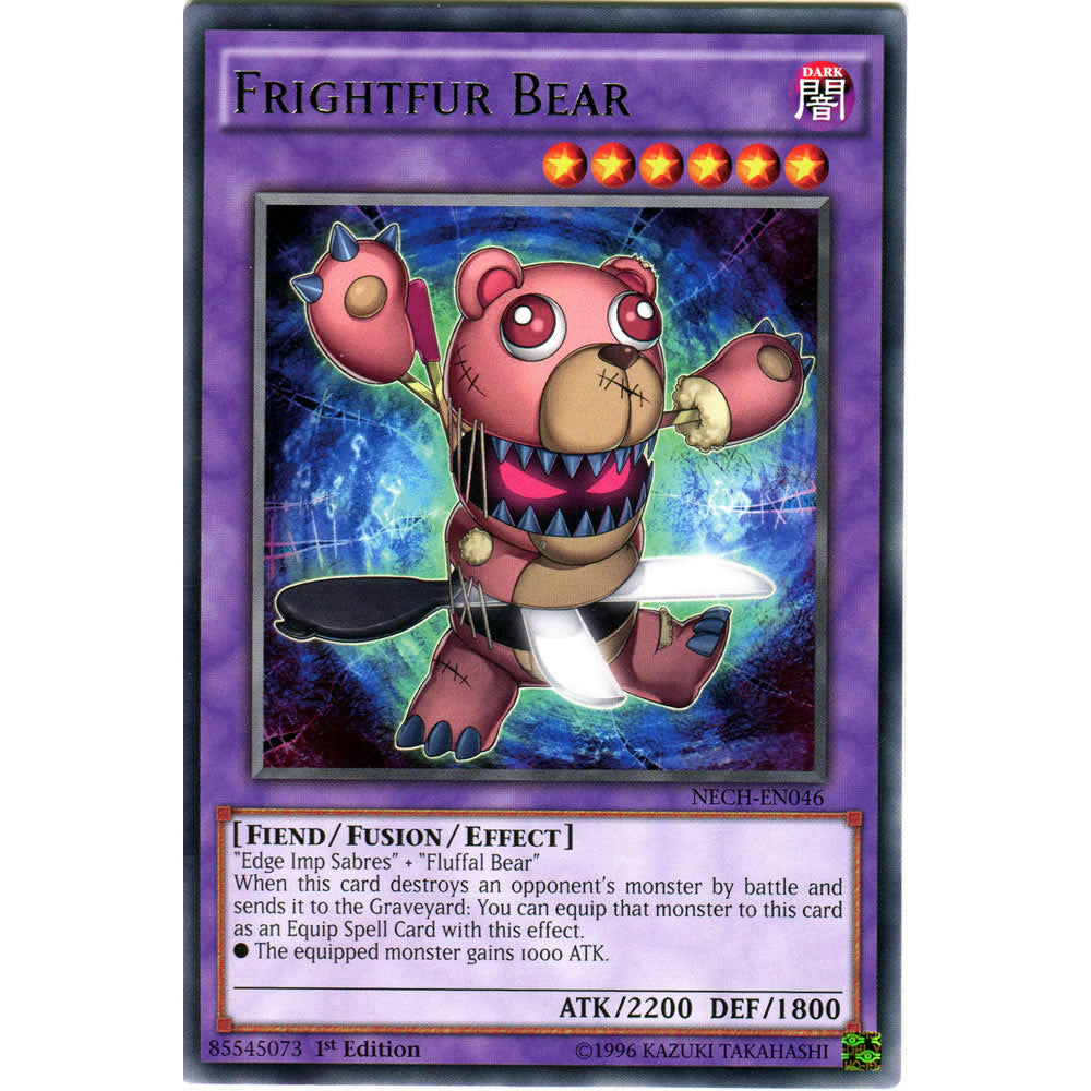 Frightfur Bear NECH-EN046 Yu-Gi-Oh! Card from the The New Challengers Set