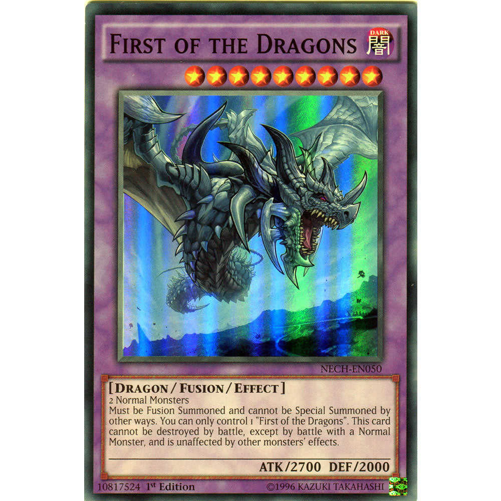 First of the Dragons NECH-EN050 Yu-Gi-Oh! Card from the The New Challengers Set