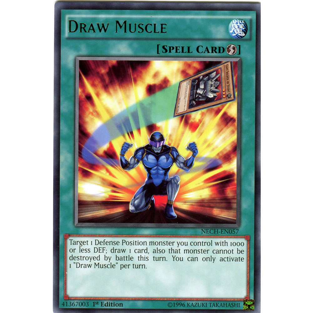 Draw Muscle NECH-EN057 Yu-Gi-Oh! Card from the The New Challengers Set