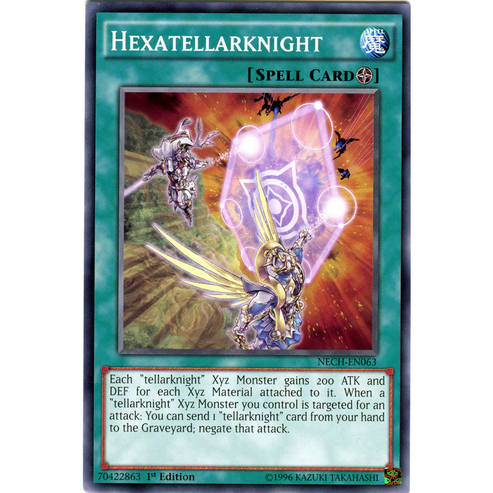 Hexatellarknight NECH-EN063 Yu-Gi-Oh! Card from the The New Challengers Set