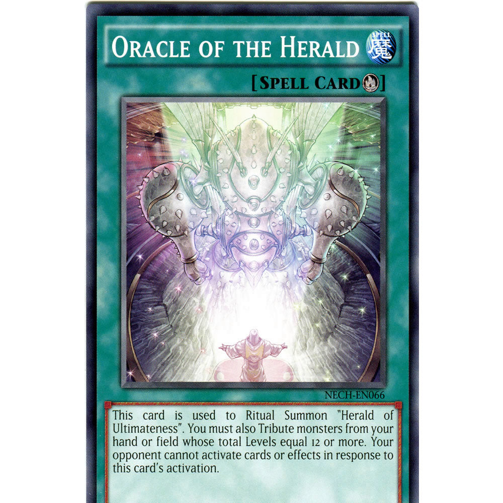 Oracle of the Herald NECH-EN066 Yu-Gi-Oh! Card from the The New Challengers Set