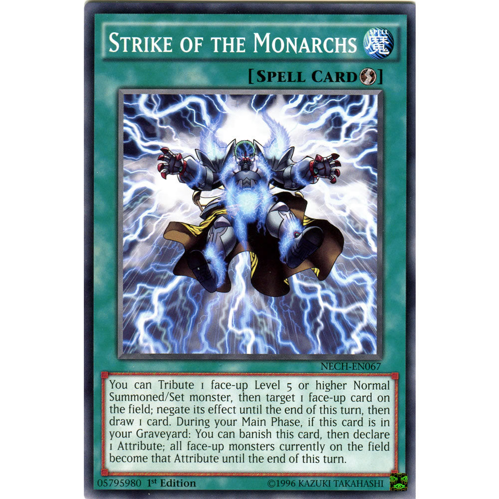 Strike of the Monarchs NECH-EN067 Yu-Gi-Oh! Card from the The New Challengers Set
