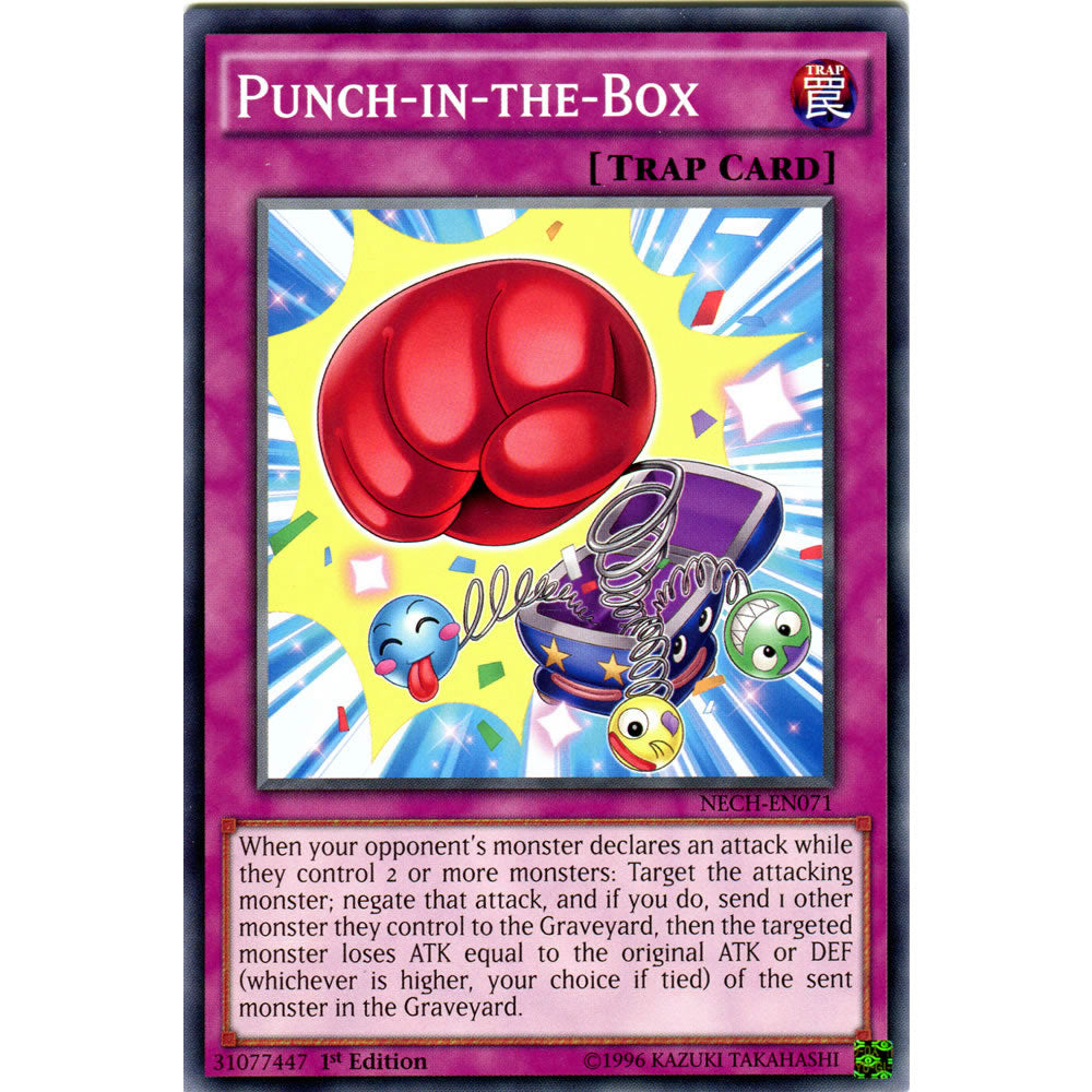 Punch-in-the-Box NECH-EN071 Yu-Gi-Oh! Card from the The New Challengers Set