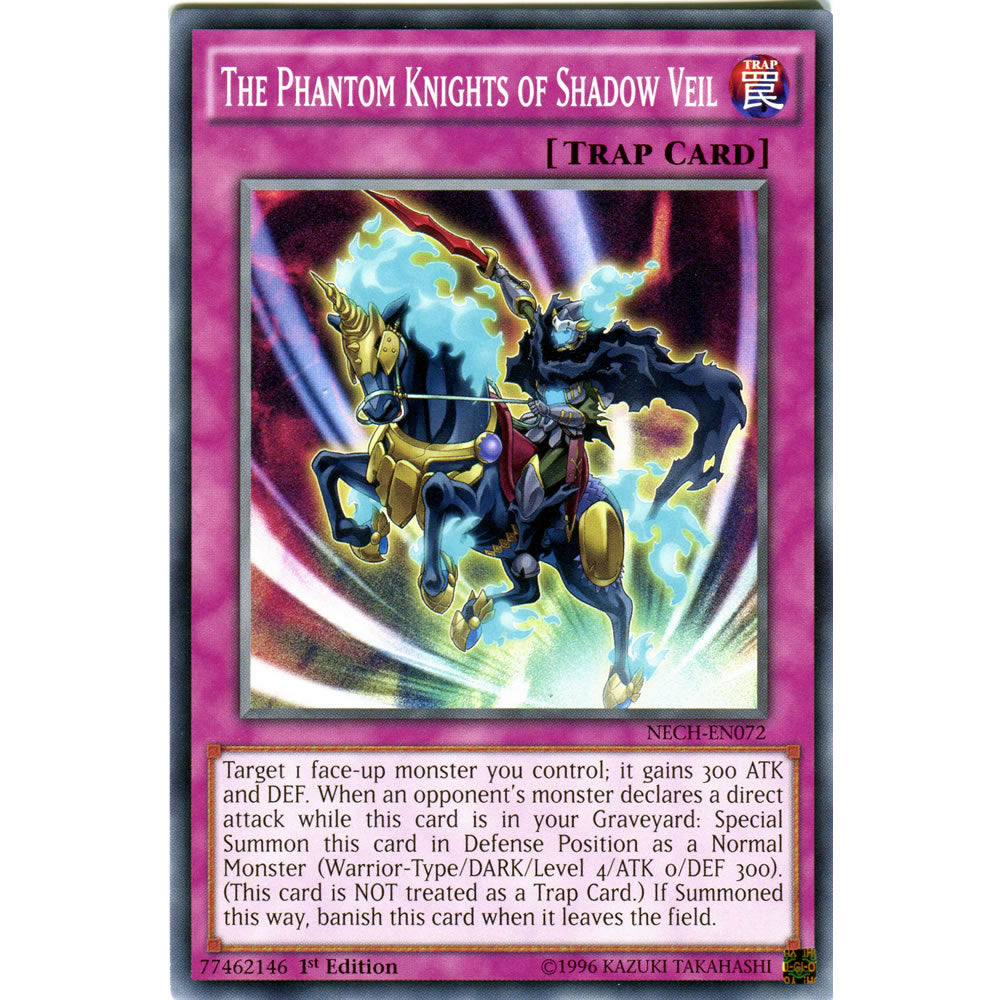 The Phantom Knights of Shadow Veil NECH-EN072 Yu-Gi-Oh! Card from the The New Challengers Set