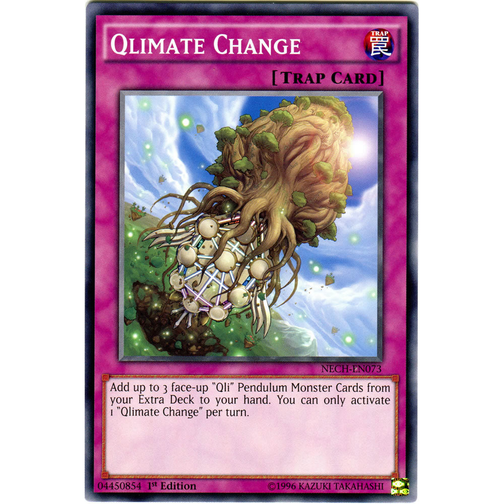 Qlimate Change NECH-EN073 Yu-Gi-Oh! Card from the The New Challengers Set