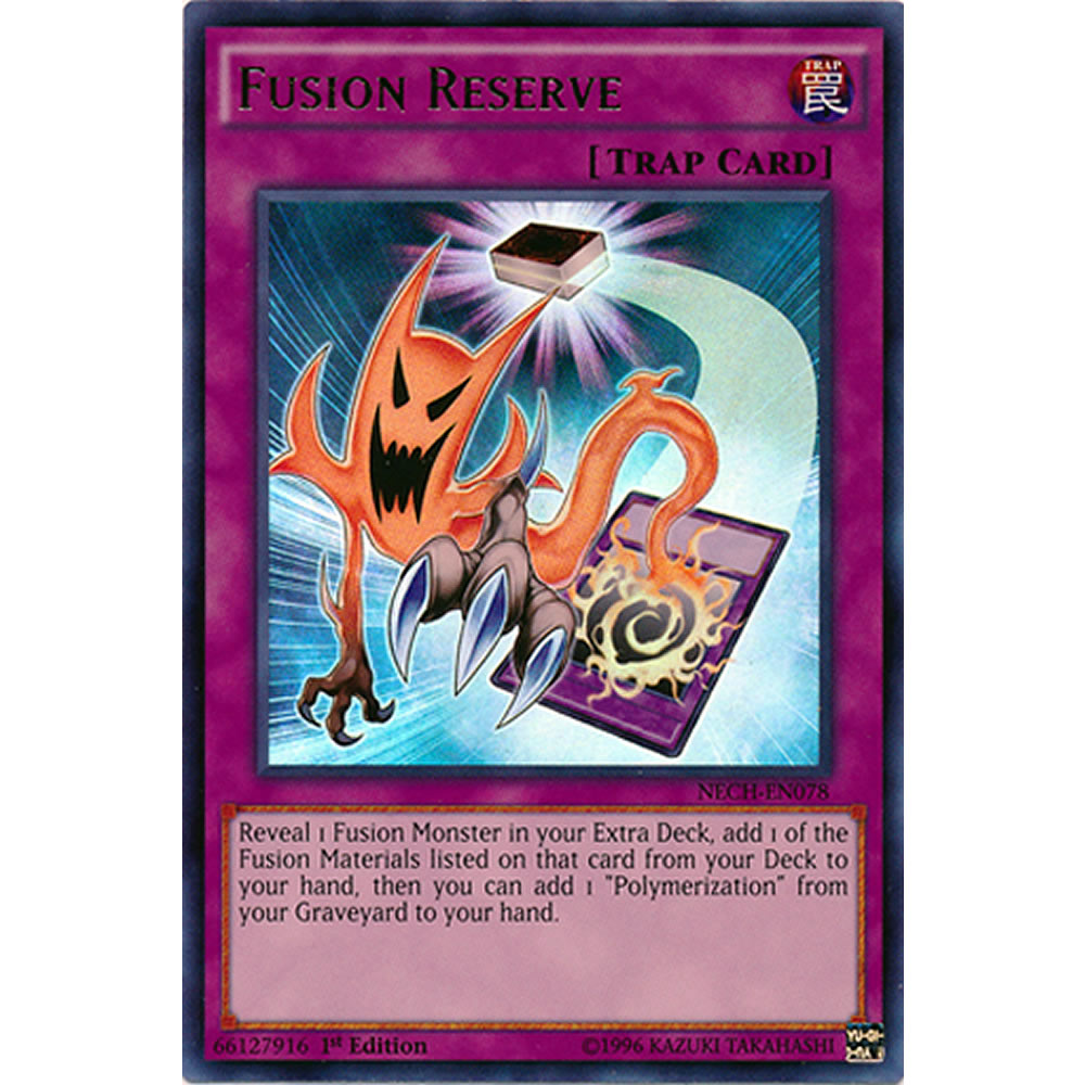 Fusion Reserve NECH-EN078 Yu-Gi-Oh! Card from the The New Challengers Set