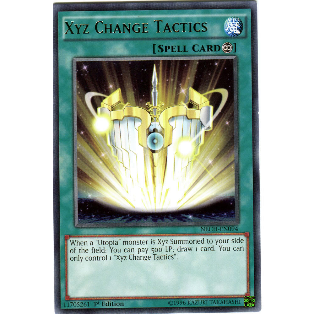 Xyz Change Tactics NECH-EN094 Yu-Gi-Oh! Card from the The New Challengers Set