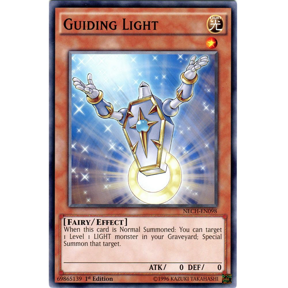 Guiding Light NECH-EN098 Yu-Gi-Oh! Card from the The New Challengers Set