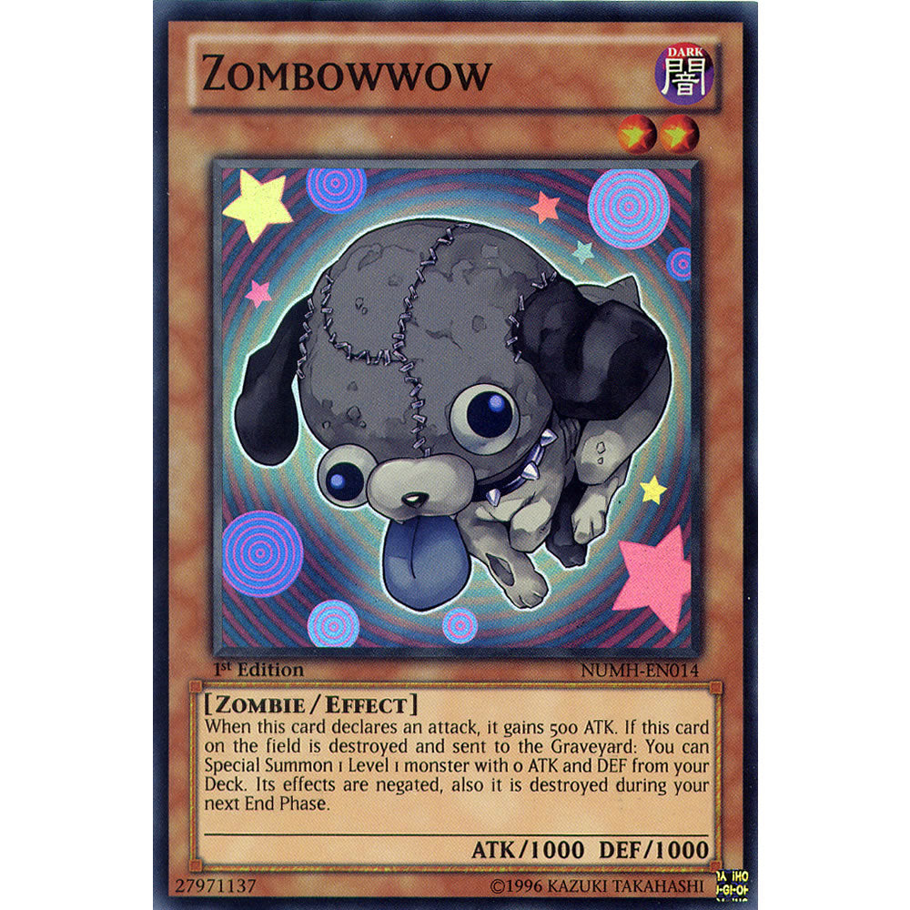Zombowwow NUMH-EN014 Yu-Gi-Oh! Card from the Number Hunters Set