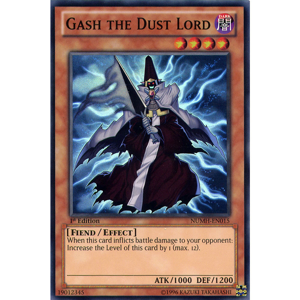 Gash the Dust Lord NUMH-EN015 Yu-Gi-Oh! Card from the Number Hunters Set