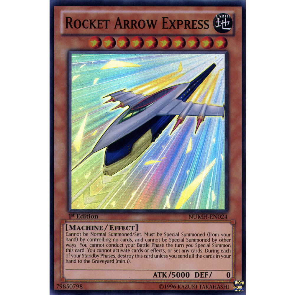 Rocket Arrow Express NUMH-EN024 Yu-Gi-Oh! Card from the Number Hunters Set