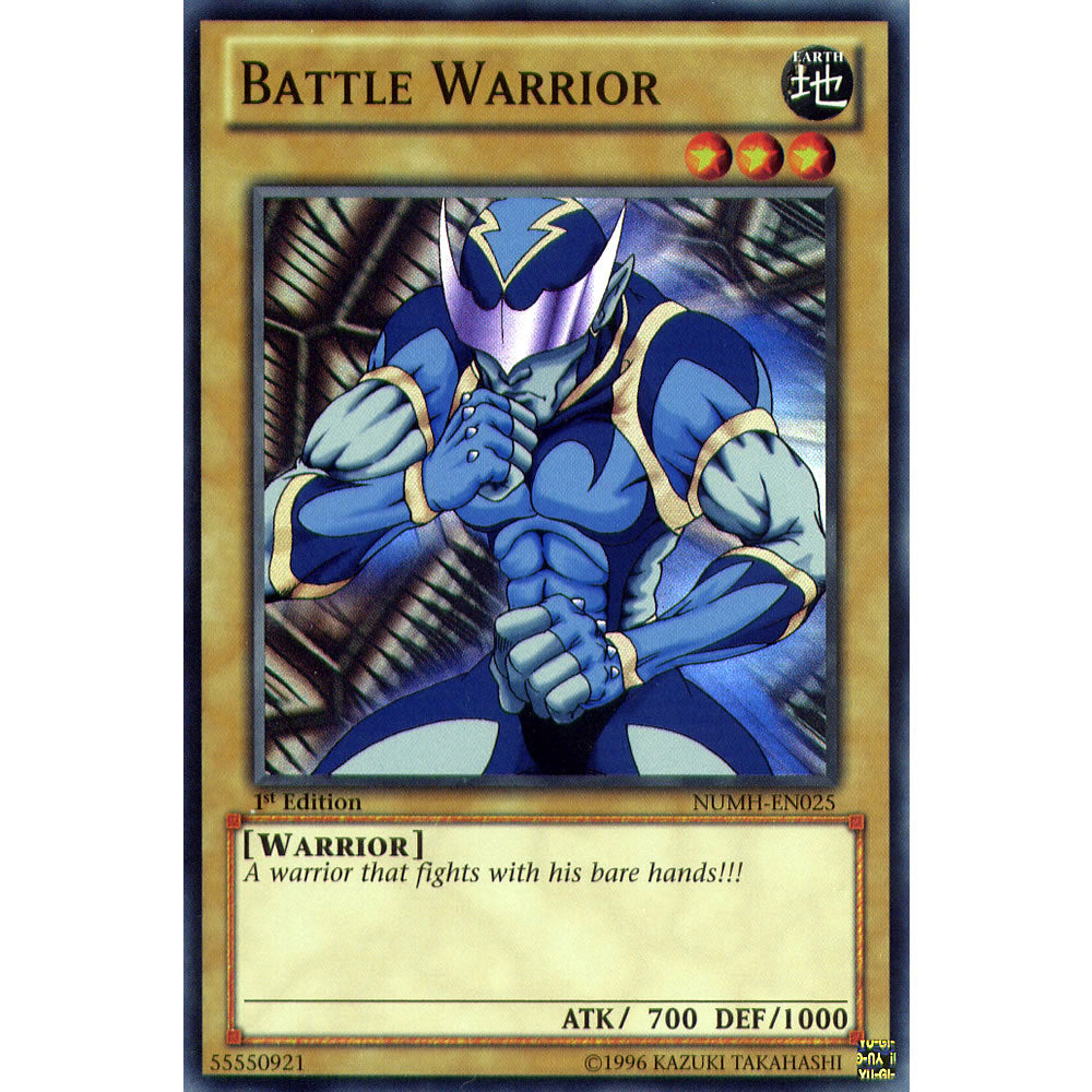 Battle Warrior NUMH-EN025 Yu-Gi-Oh! Card from the Number Hunters Set