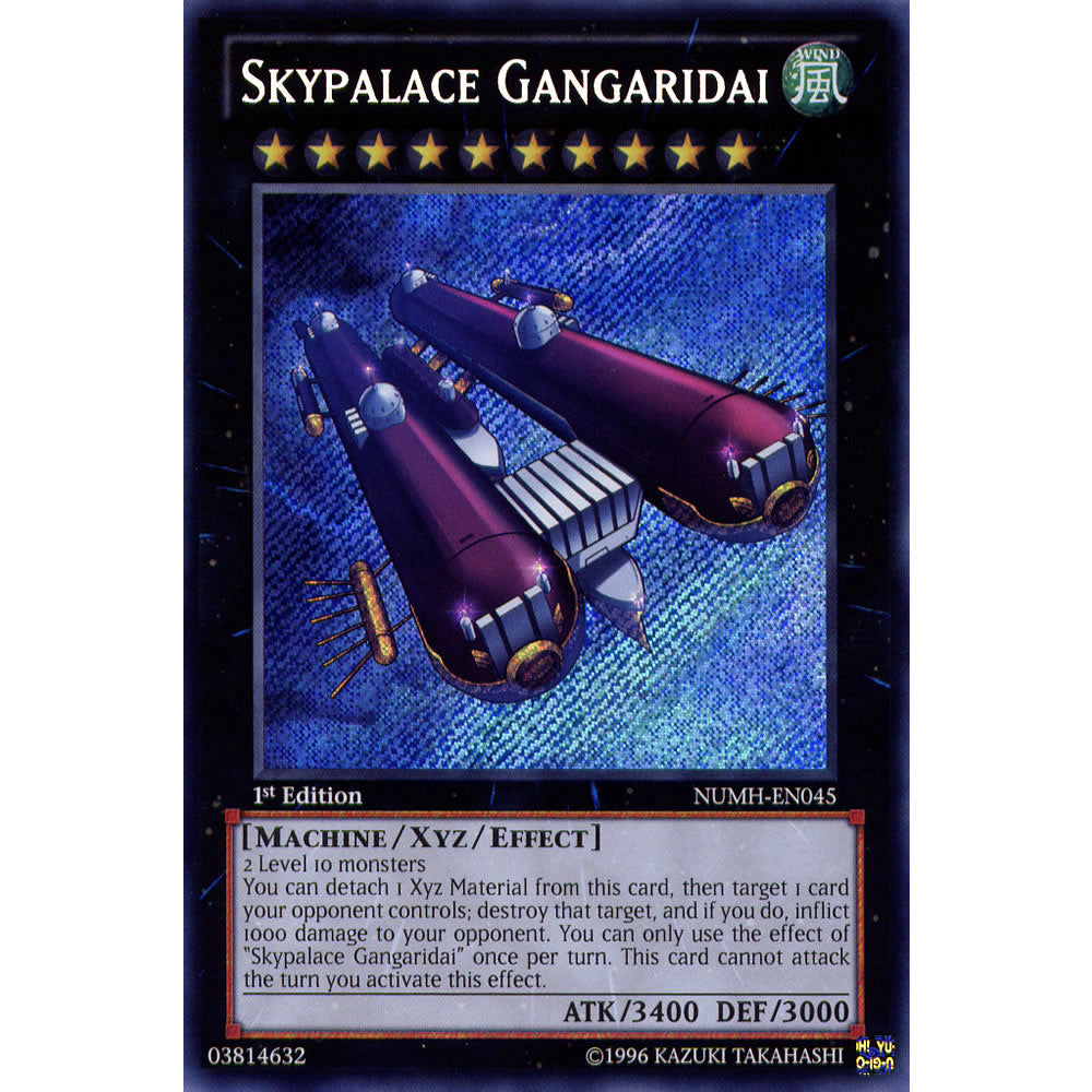 Skypalace Gangaridai NUMH-EN045 Yu-Gi-Oh! Card from the Number Hunters Set