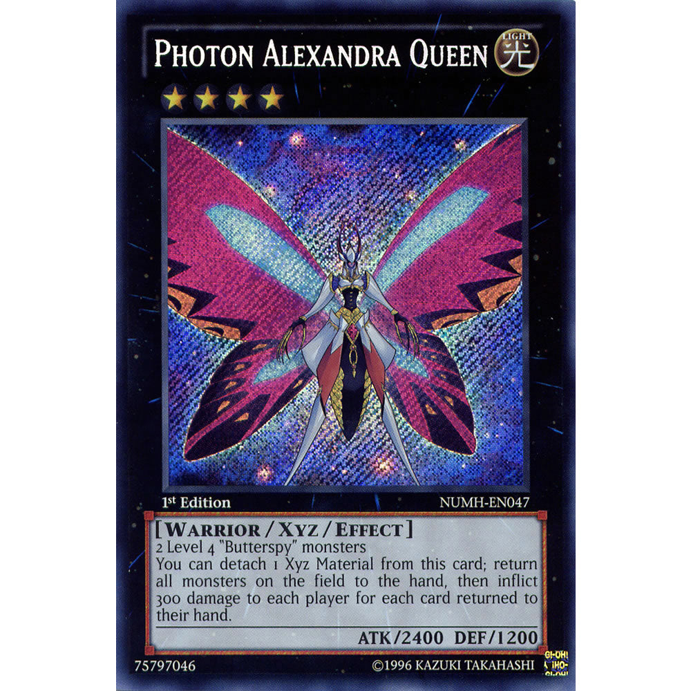 Photon Alexandra Queen NUMH-EN047 Yu-Gi-Oh! Card from the Number Hunters Set